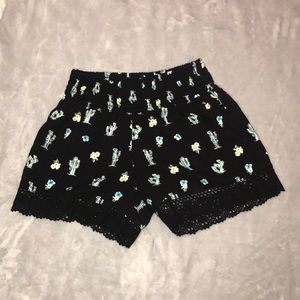 Justice size 8 cactus shorts